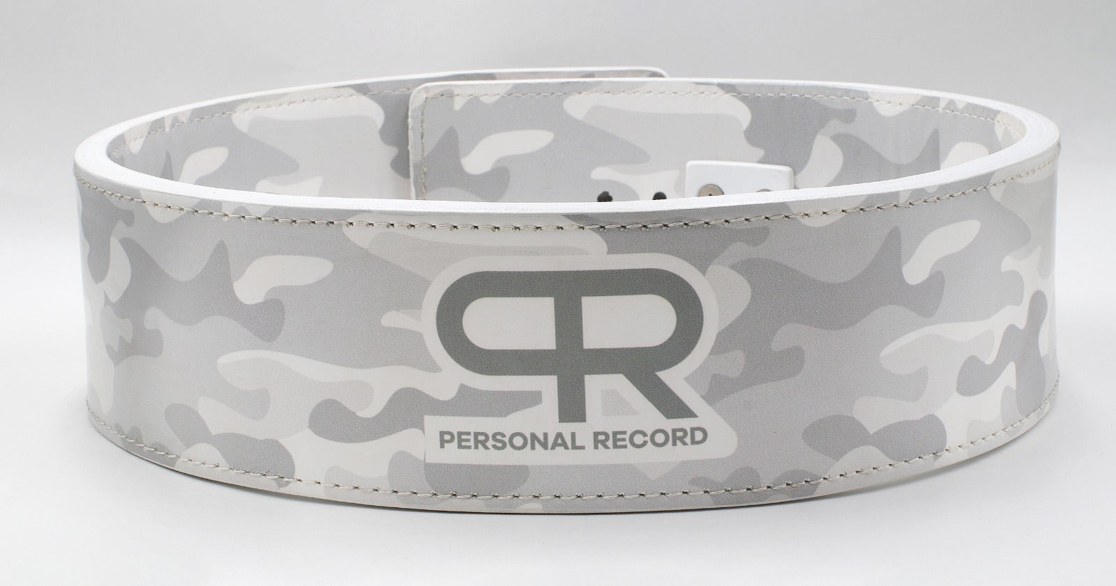 PR Powerlifting 13mm Belt w/ Lever Buckle - PR916 - White Camo