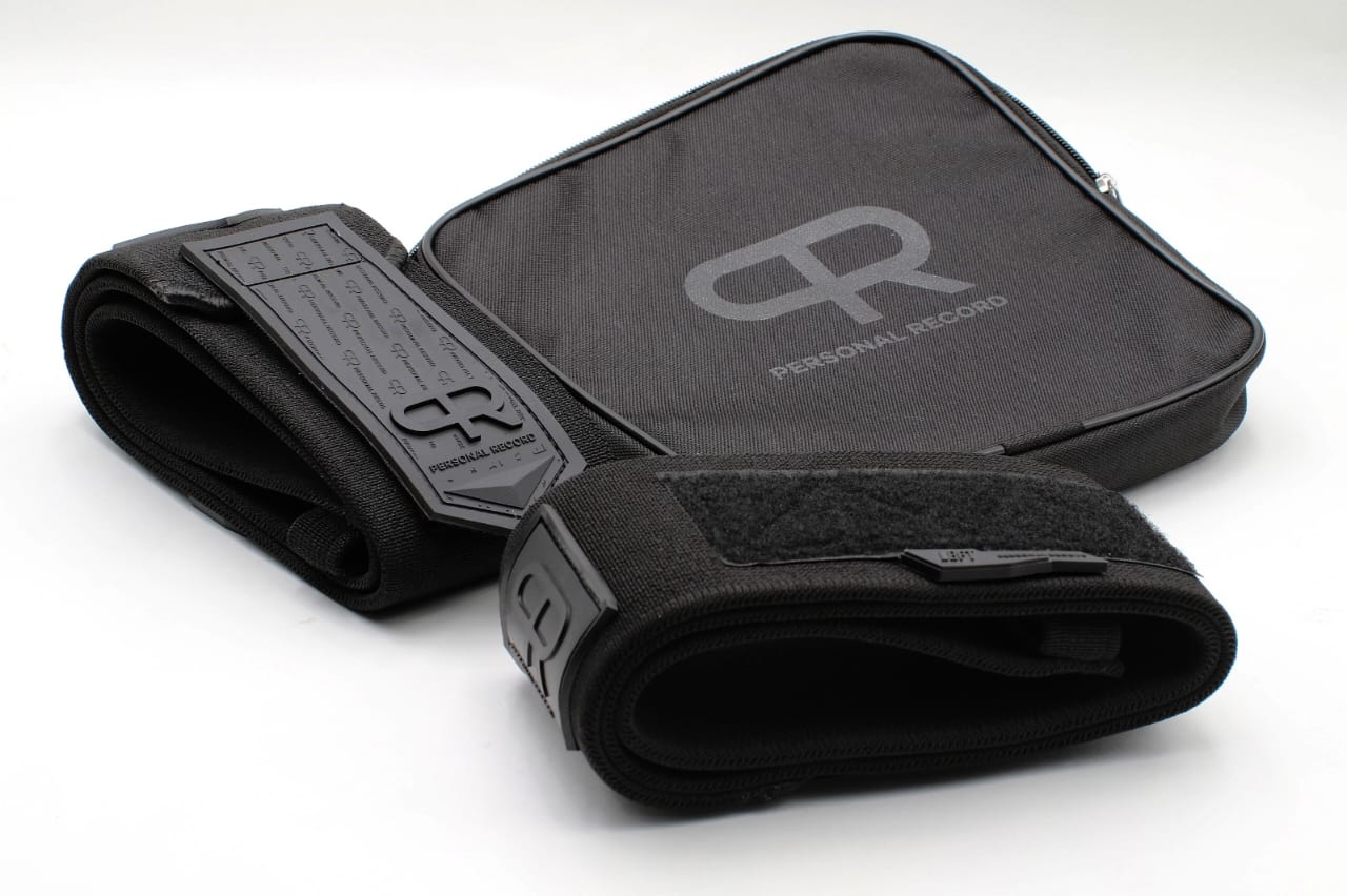 Personal Record Heavy Duty Premium Elbow Wraps PR903 All Black
