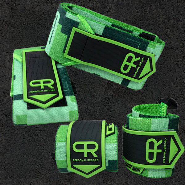 Wrap Bundle - Digital Neon Camo (Wrist & Elbow Wraps)