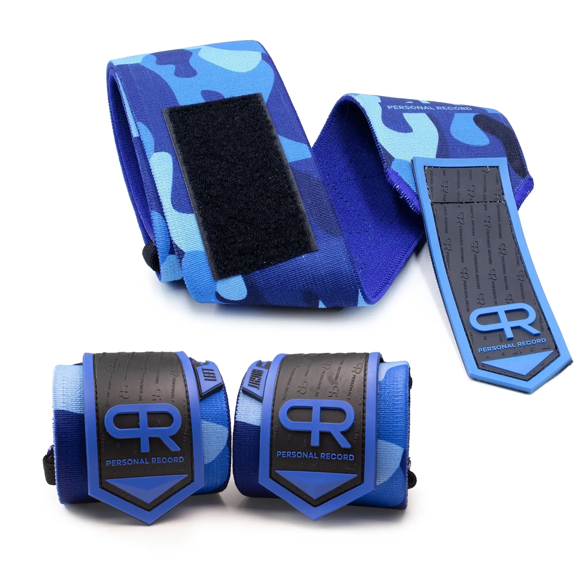 Wrap Bundle - Blue Camo (Wrist & Elbow Wraps)