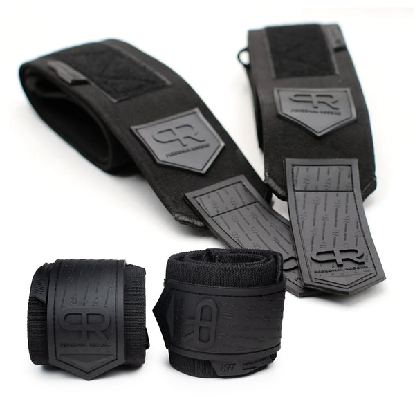 PR Deadlift Slippers - Black/Grey
