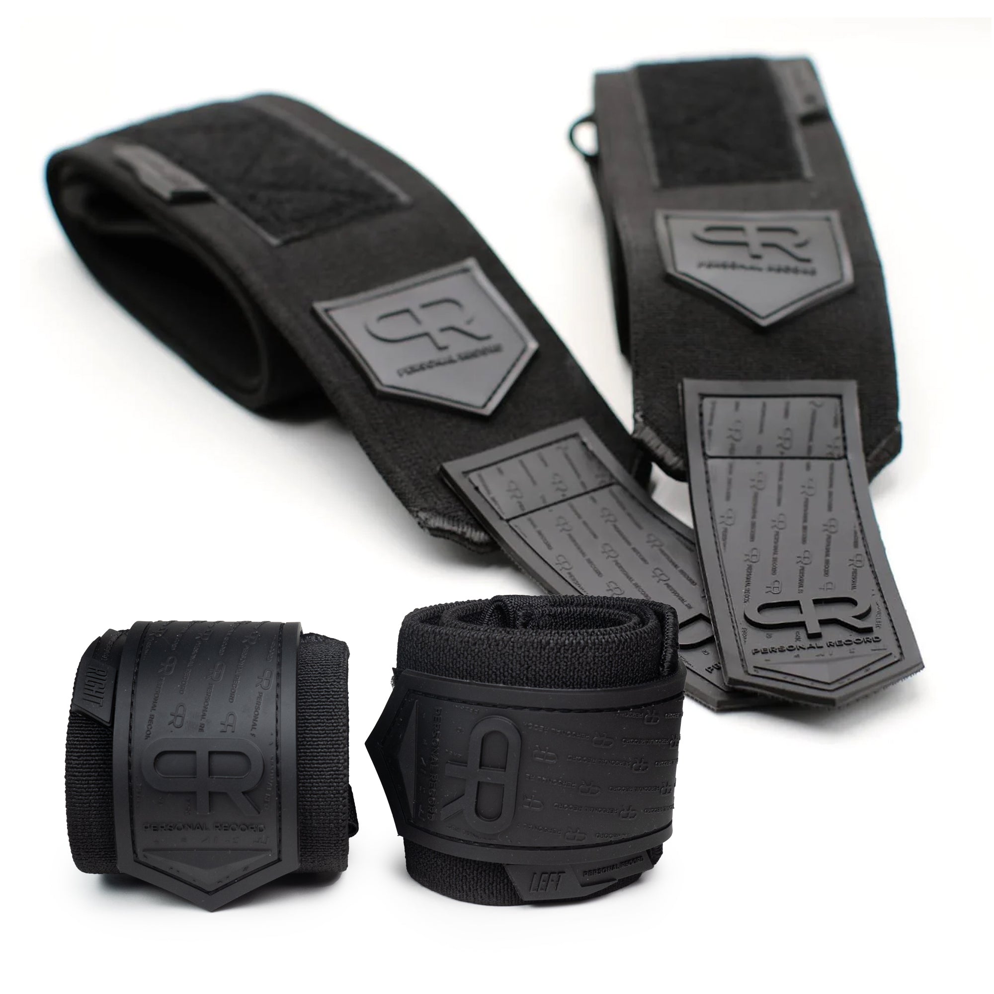 Wrap Bundle - All Black (Wrist & Elbow Wraps)