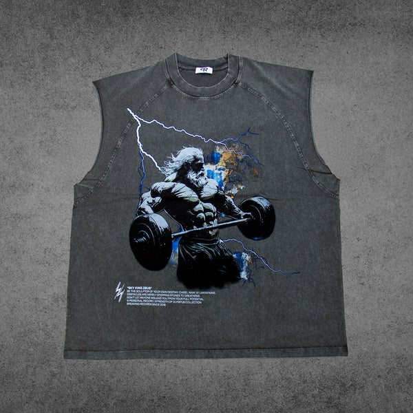 Oversize Olympus Sleeveless