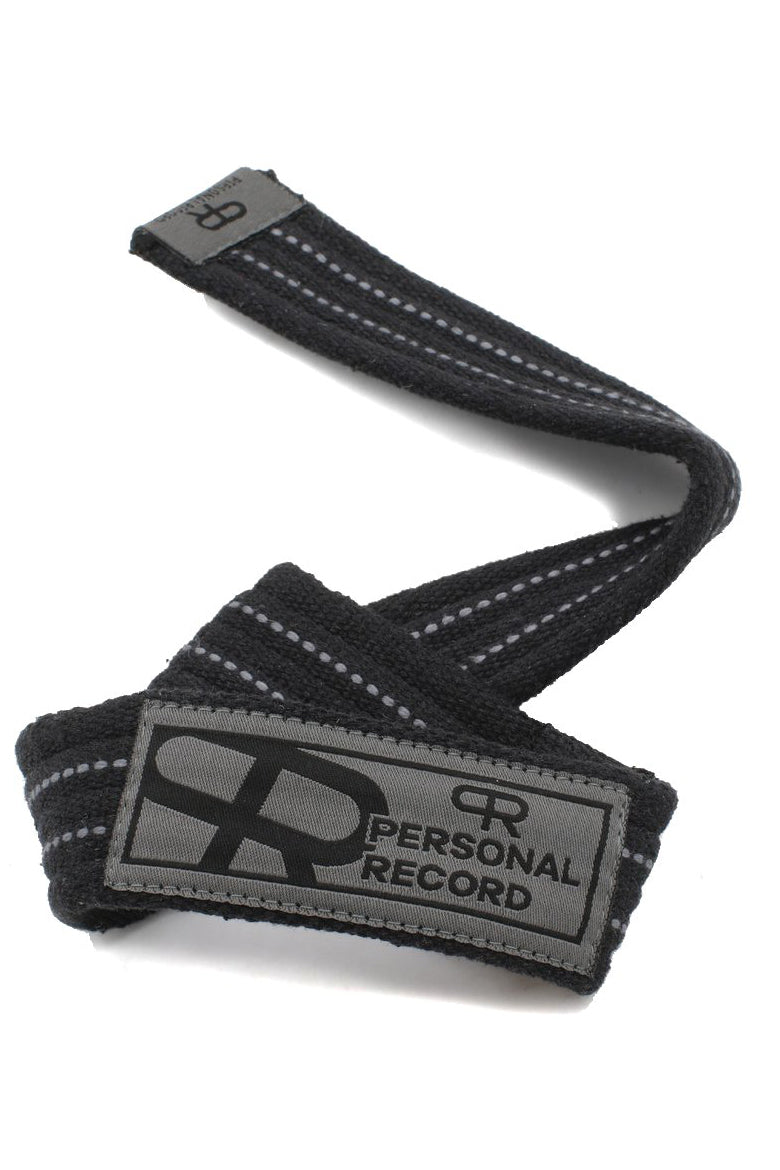 PR Heavy Duty Premium Lifting Straps - Black/Grey