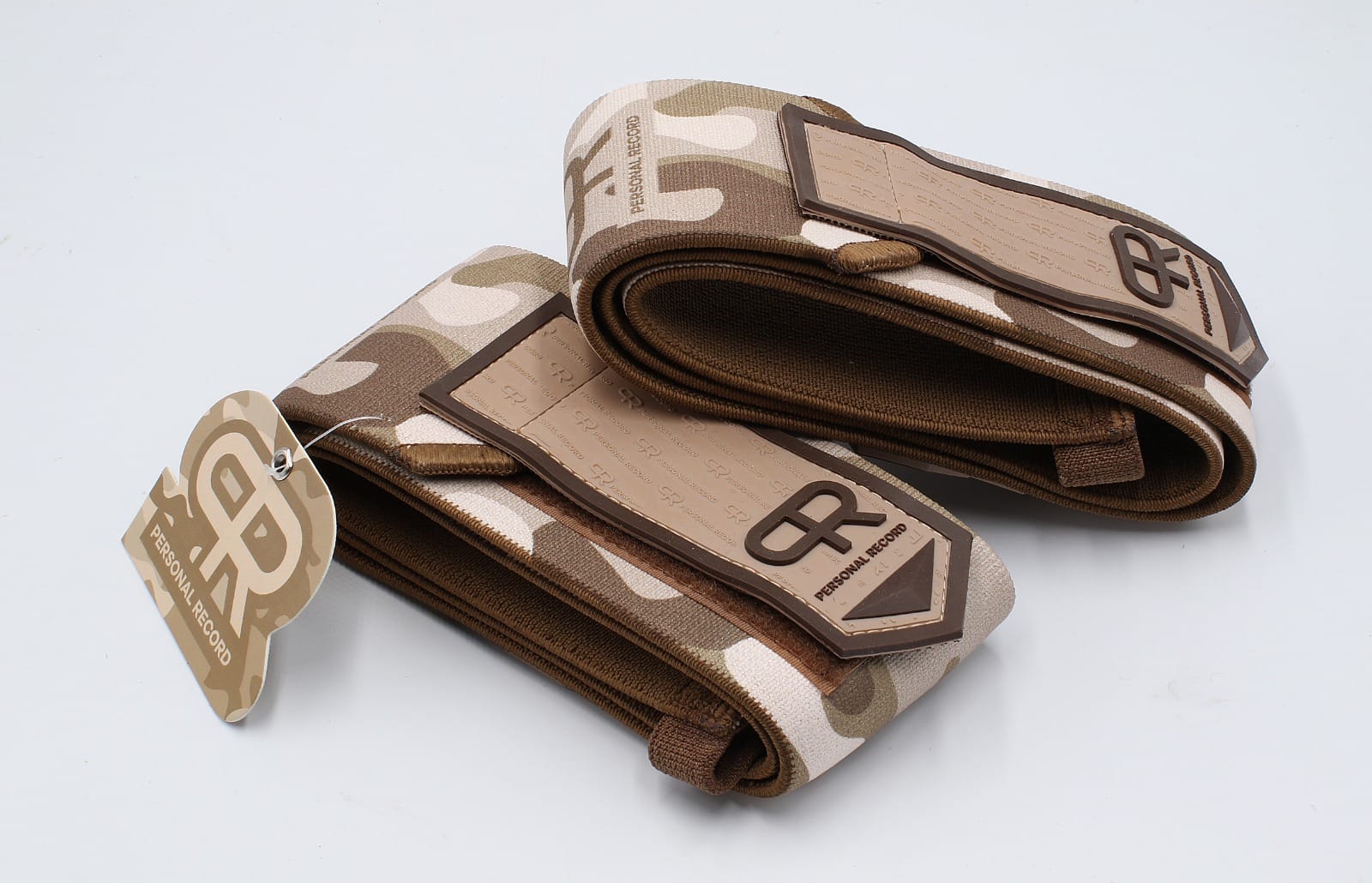 Personal Record Advanced Elbow Wraps PR903 Sand Camo