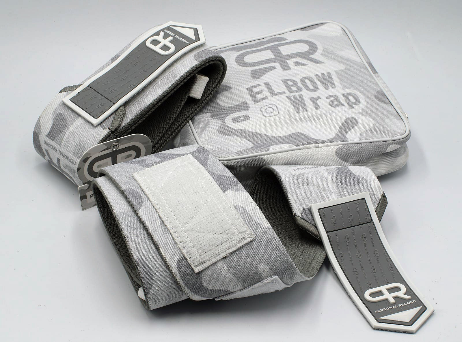 Personal Record Advanced Elbow Wraps - PR903 - Snow Camo