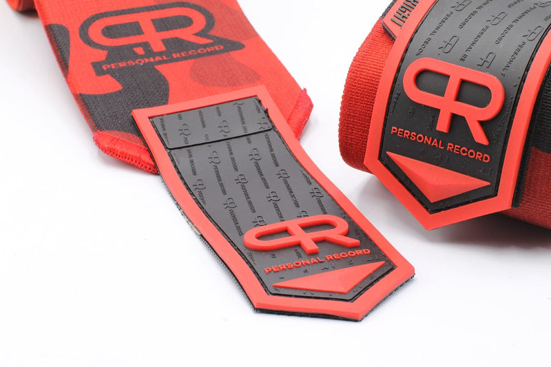 Personal Record Advanced Wrist Wraps - PR901 - Red Camo