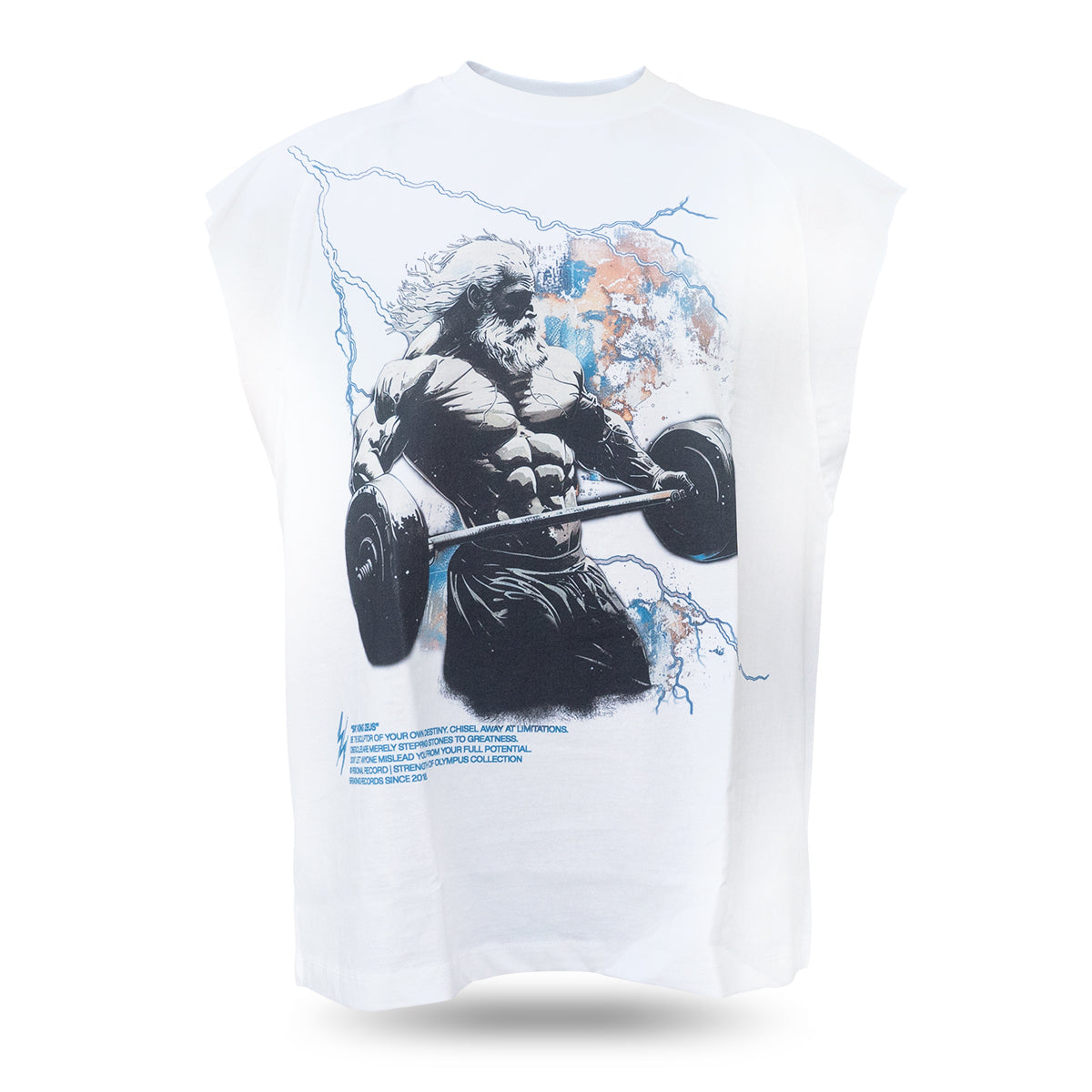 Oversize Olympus Sleeveless - Zeus - White