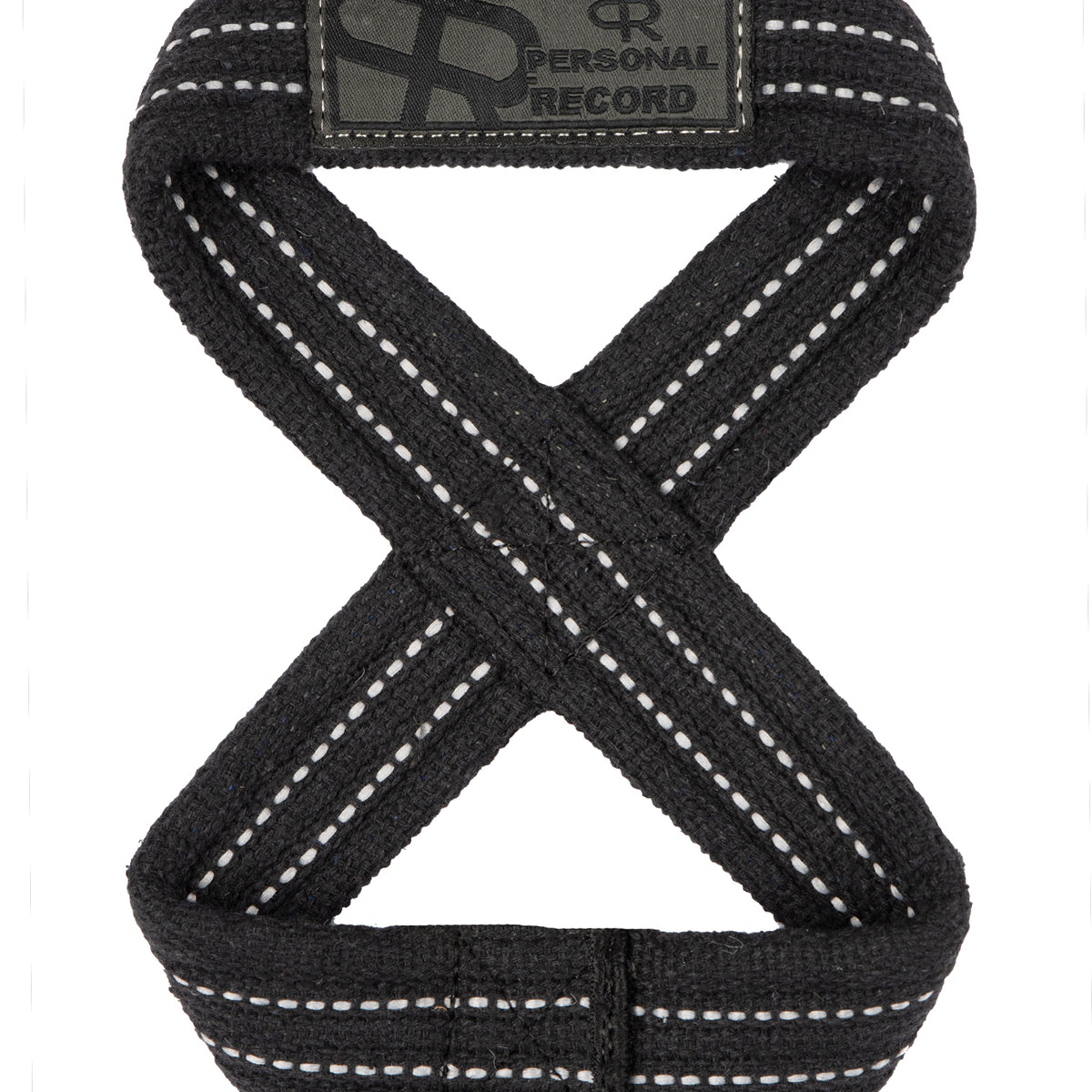 PR Heavy Duty Premium Figure 8 Lifting Straps - Black/Grey