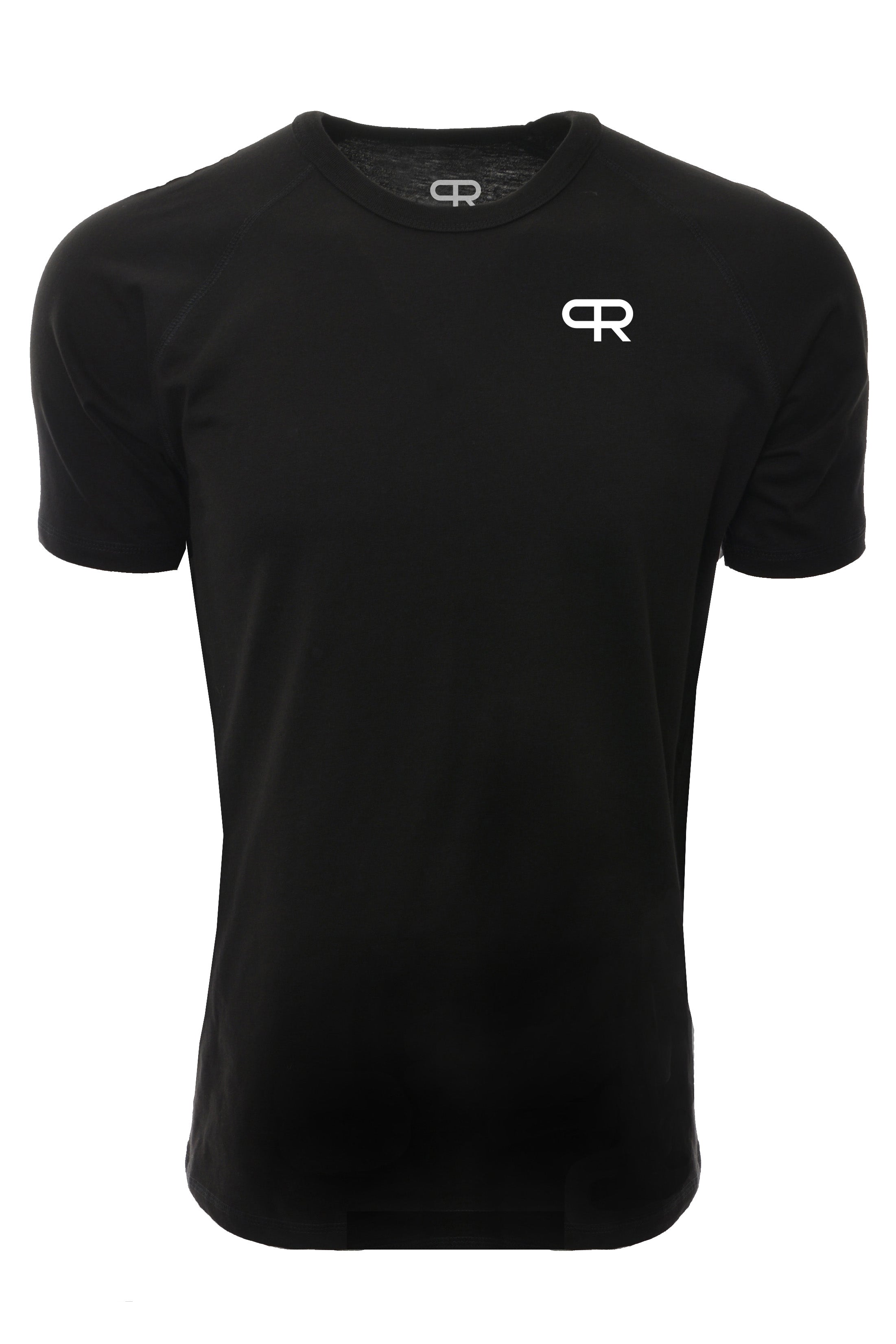 PR Raglan Tech Shirts - PR402 - Black