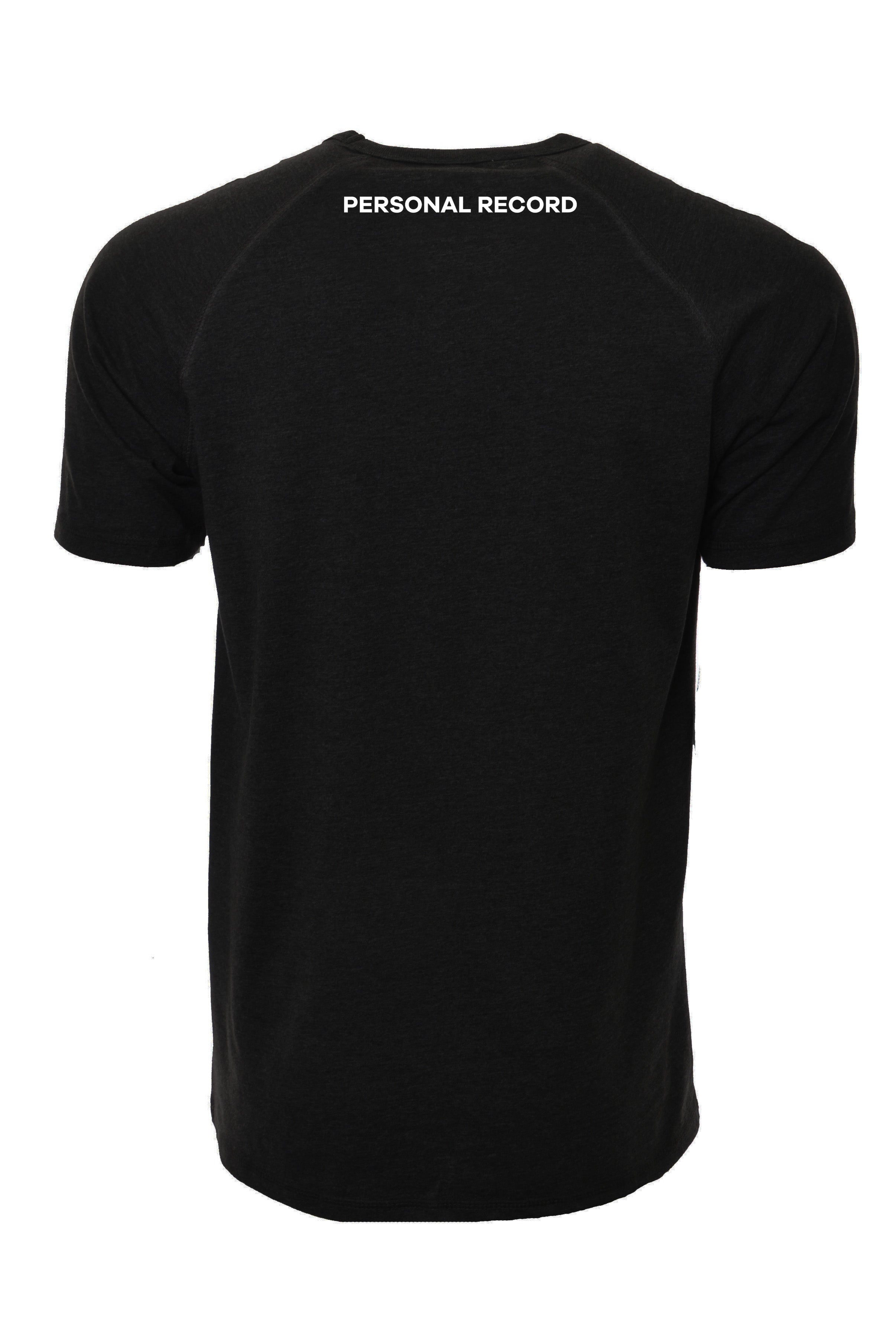 PR Raglan Tech Shirts - PR402 - Black