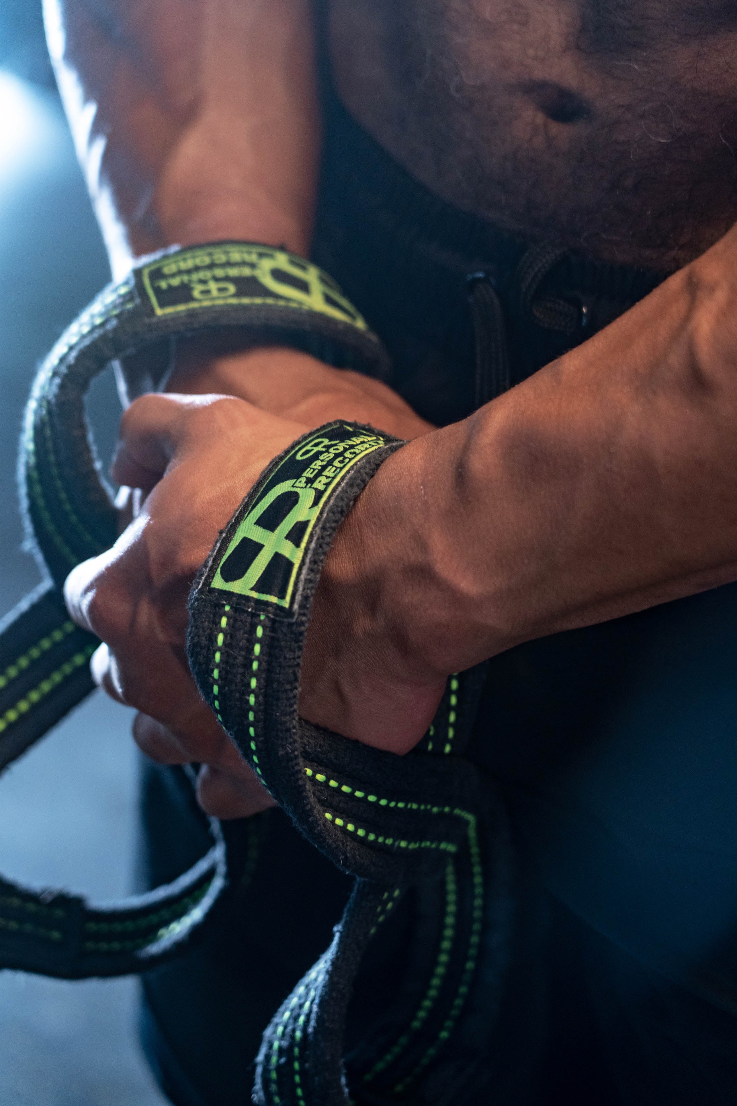 Figure 8 Lifting Straps - Black/Neon – PR Lifestyle