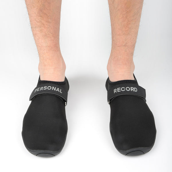PR Deadlift Slippers - Black/Grey