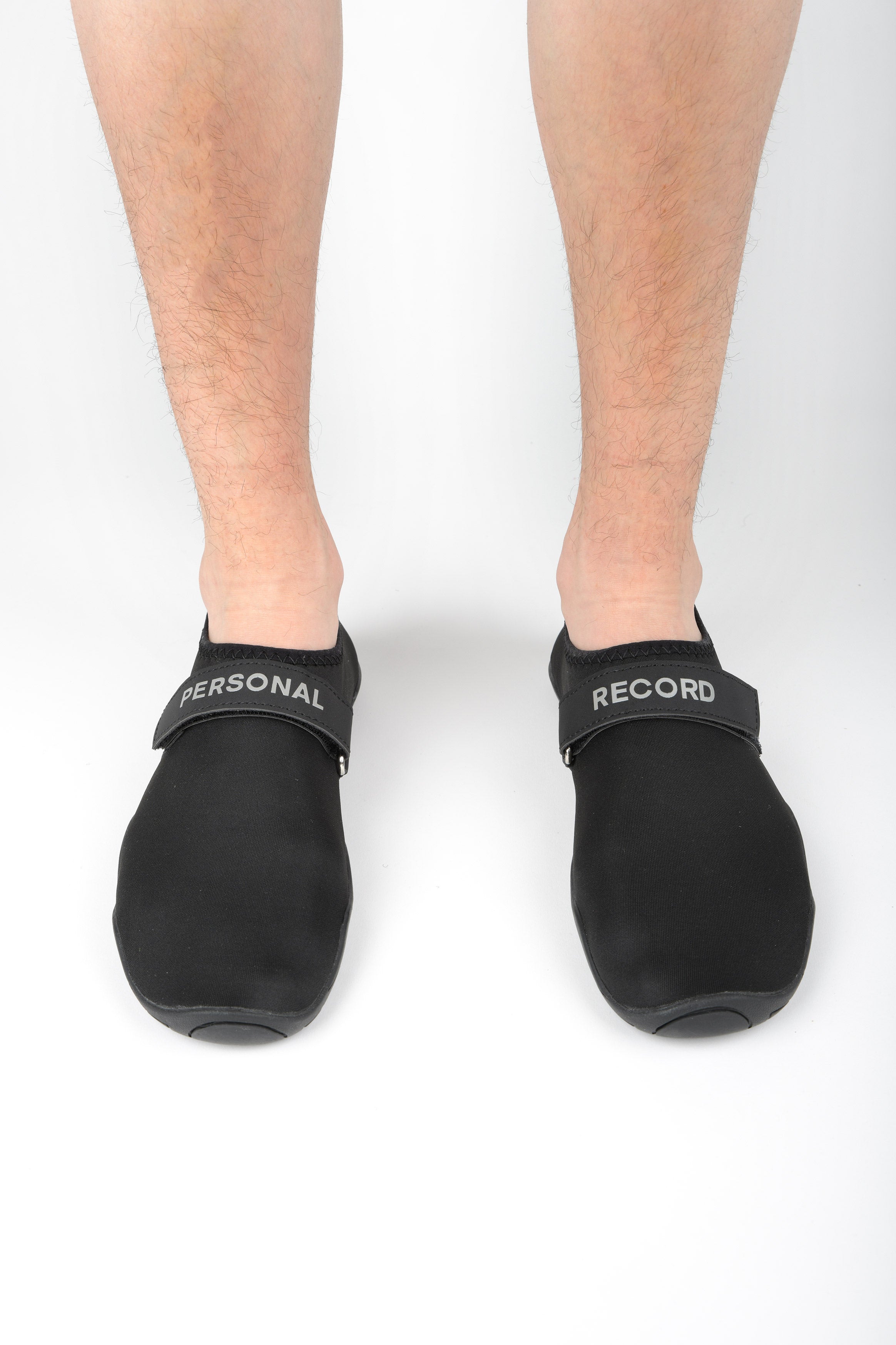 Personal Record Deadlift Slippers- PR914 - Black/Grey