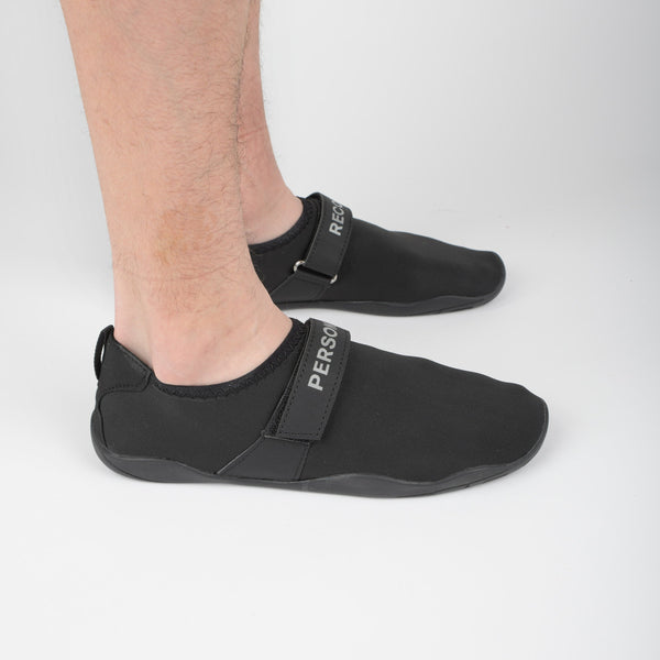 PR Deadlift Slippers - Black/Grey