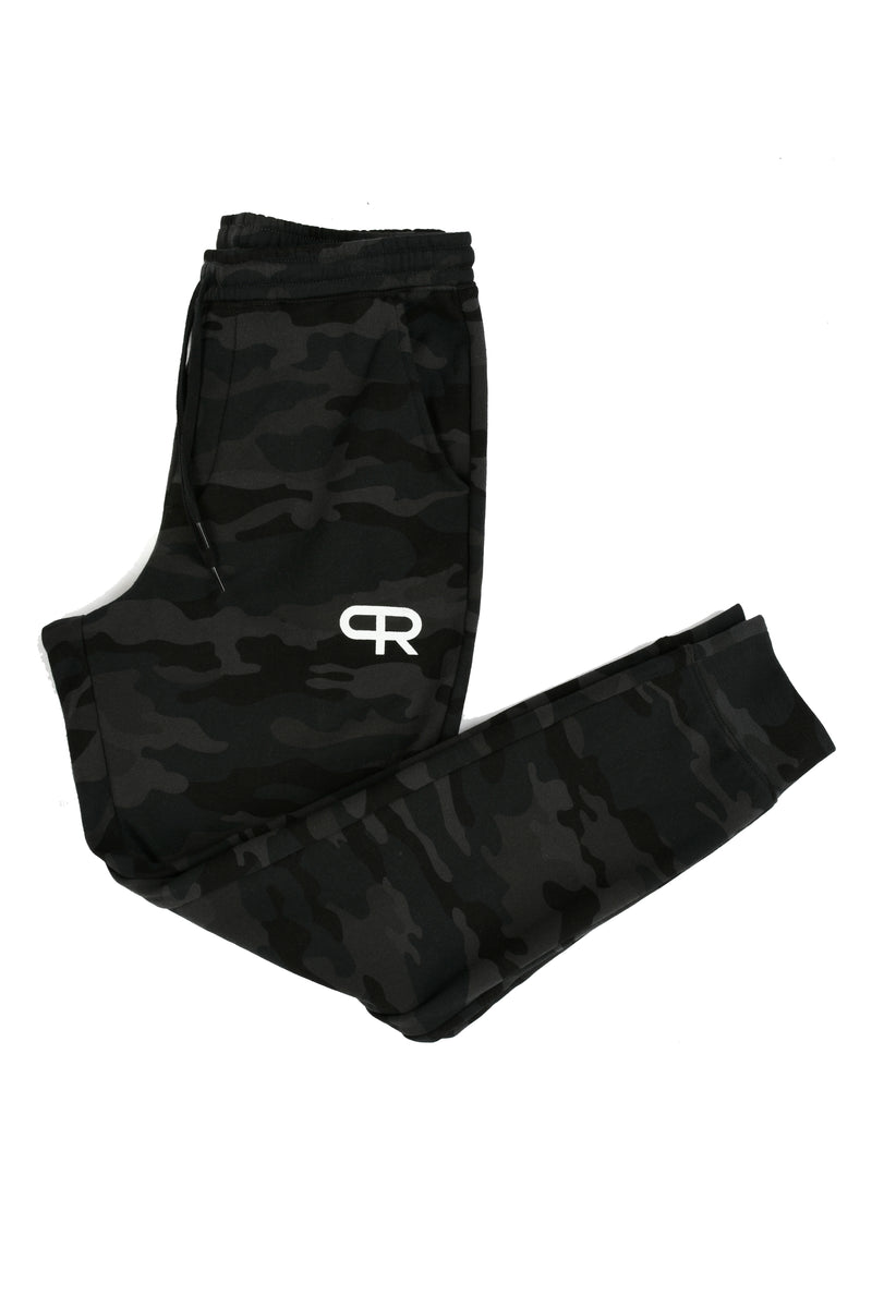 PR Premium Fleece Relaxed Joggers - PR205 - Black Camo