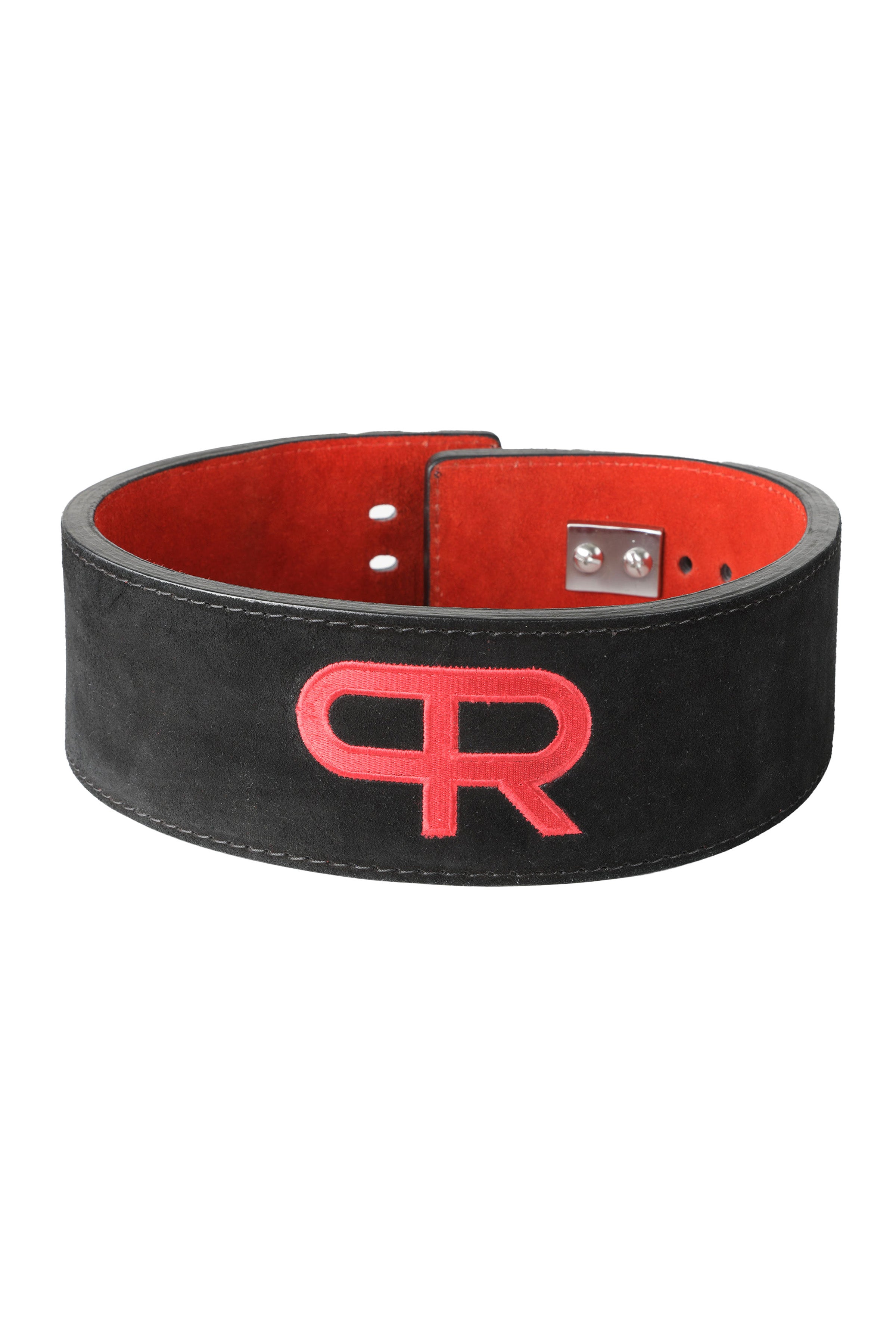 PR Powerlifting 13mm Belt w/ Lever Buckle - PR920 - Black/Red