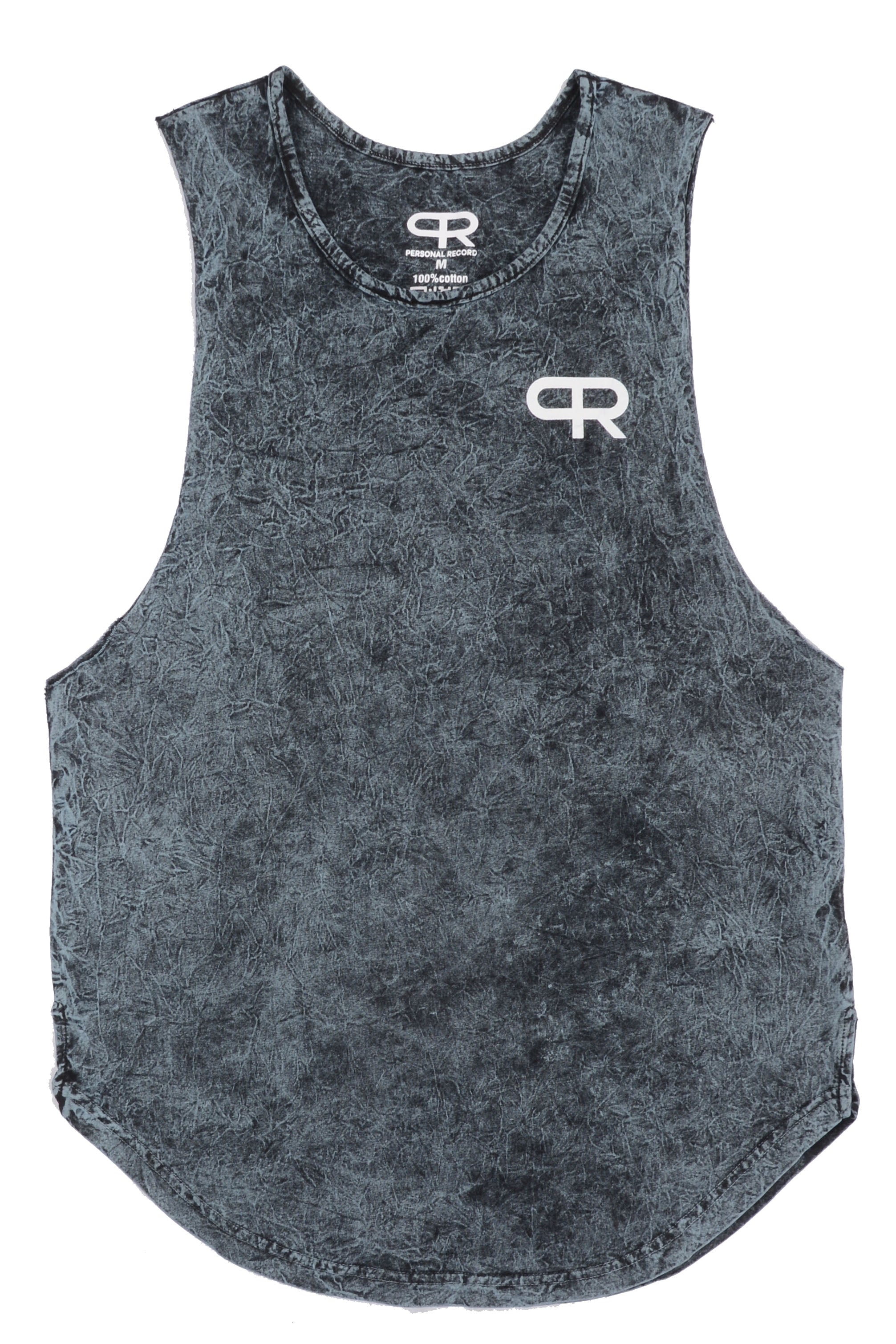 Personal Record Muscle Tank - PR309 - Mineral Stone Wash