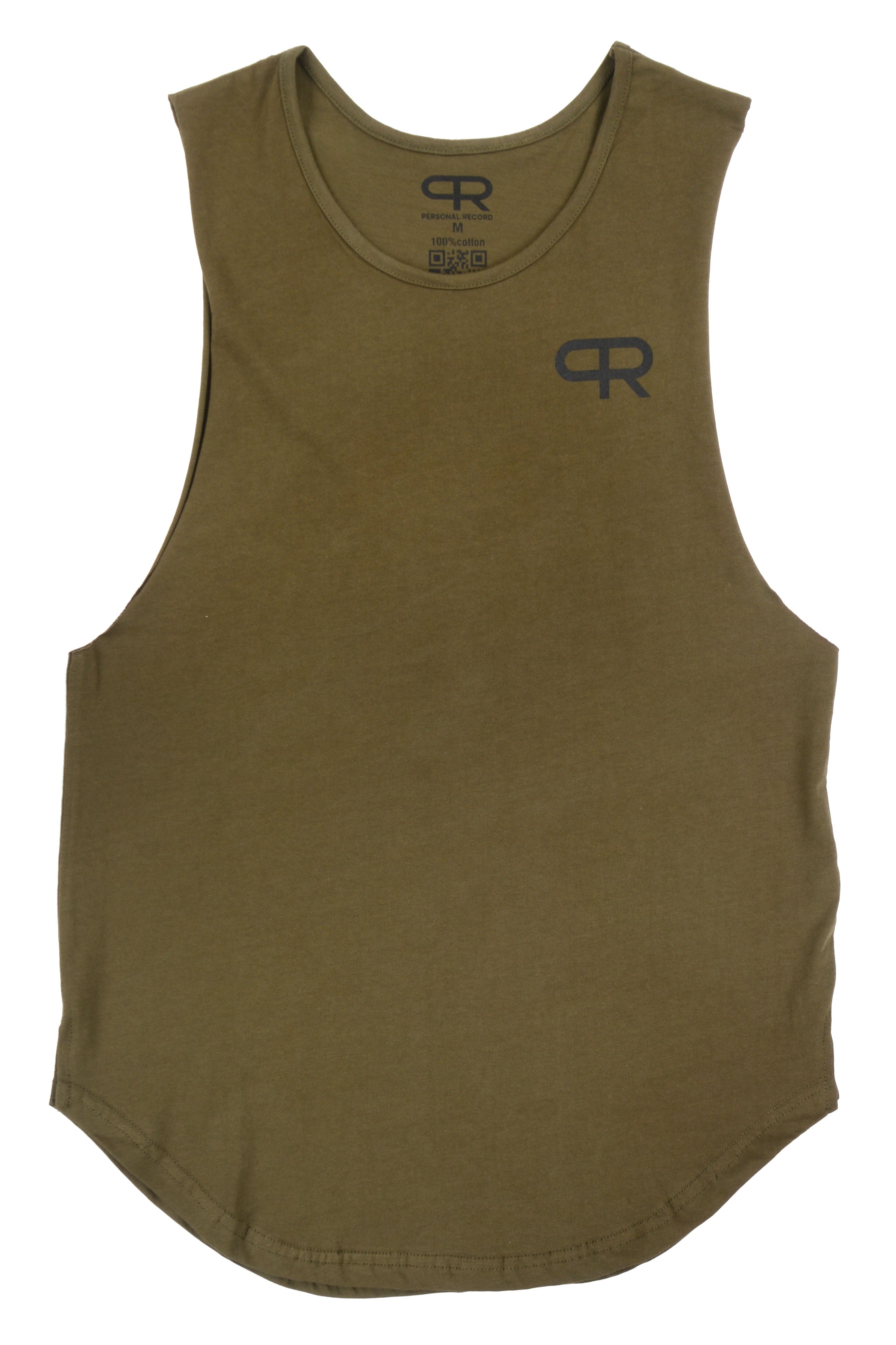 Personal Record Muscle Tank - PR309 - Olive
