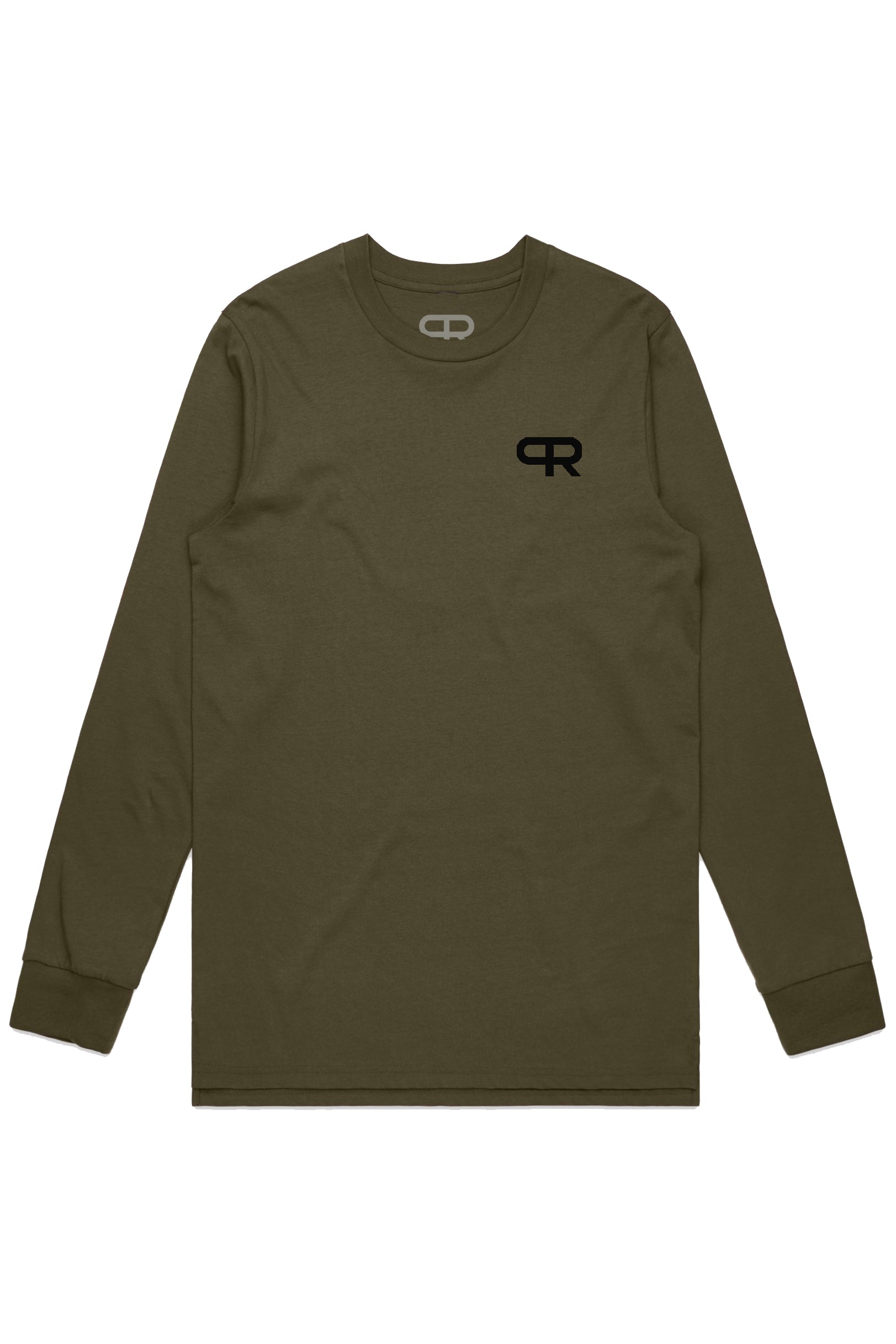 Personal Record 18 Long Sleeve - PR412 - Olive