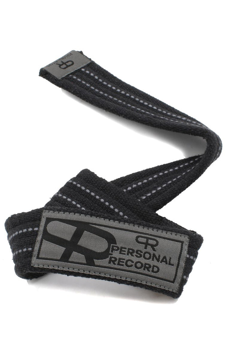 Personal Record Heavy Duty Premium Straps - PR902 - Black/Grey